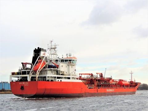 LIA IEVOLI in IJmuiden, 17 mrt 2017