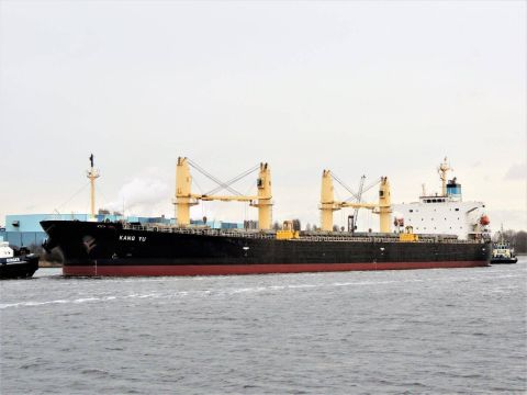 KANG YU in IJmuiden, 17 mrt 2017