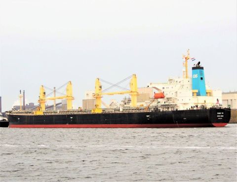 KANG YU in IJmuiden, 17 mrt 2017