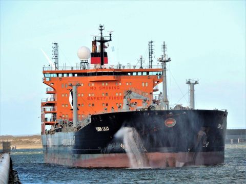 Torm Lilly in IJmuiden, 21 mrt 2017
