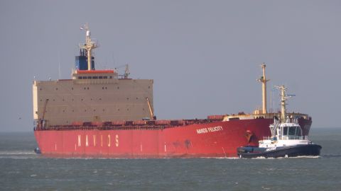 NAVIOS FELICITY in IJmuiden, 24 mrt 2017