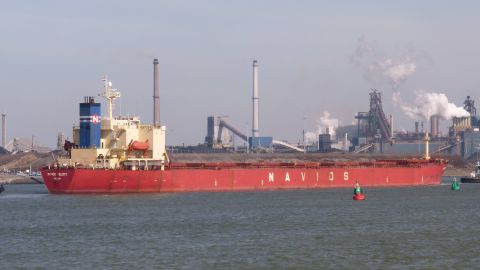 NAVIOS FELICITY in IJmuiden, 24 mrt 2017