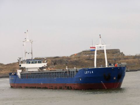 LEYLA in IJmuiden, 7 apr 2017