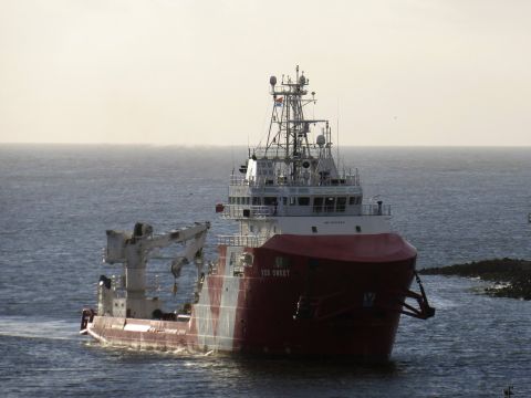 Vos Sweet in IJmuiden, 14 apr 2017