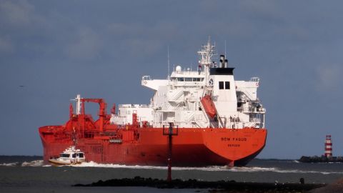 BOW FAGUS in IJmuiden, 17 apr 2017