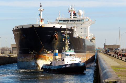 British Serenity in IJmuiden, 28 feb 2015