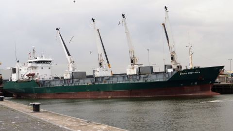 Green Austevoll in IJmuiden, 24 apr 2017