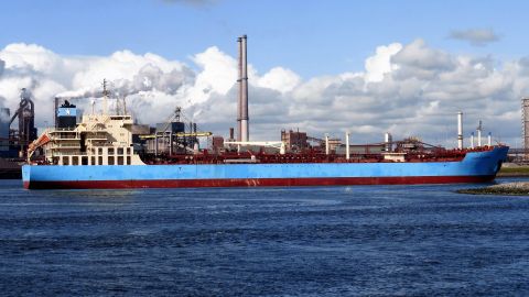 KAREN MAERSK in IJmuiden, 28 apr 2017