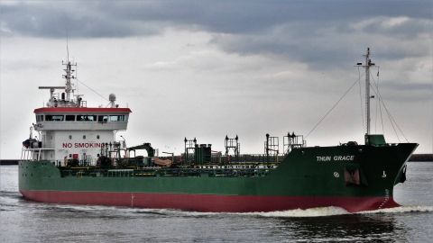 THUN GRACE in IJmuiden, 1 mei 2017