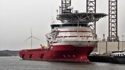 Siem N-sea in IJmuiden, 2 mei 2017