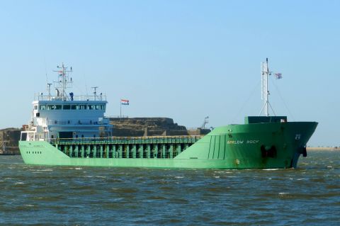 Arklow Rock in IJmuiden, 1 mrt 2015