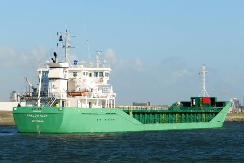 Arklow Rock in IJmuiden, 1 mrt 2015