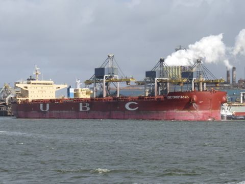 Ubc Oristano in IJmuiden, 2 mrt 2015