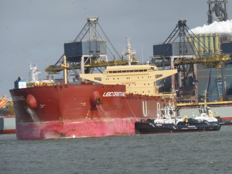 Ubc Oristano in IJmuiden, 2 mrt 2015
