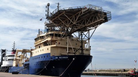 CS RECORDER in IJmuiden, 23 mei 2017