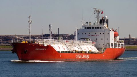 GAS LEGACY in IJmuiden, 27 mei 2017