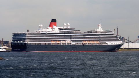 Queen Victoria in IJmuiden, 5 jun 2017
