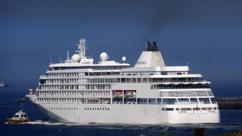 SILVER WHISPER in IJmuiden, 19 jun 2017