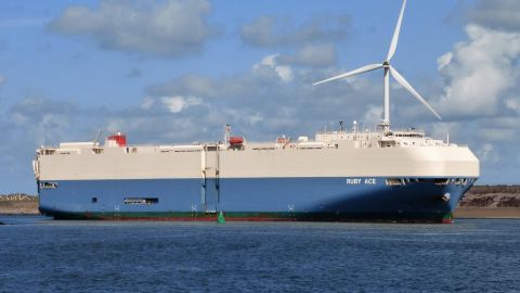 RUBY ACE in IJmuiden, 26 jun 2017