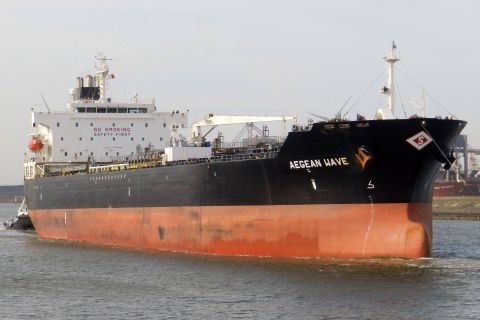 Aegean Wave in IJmuiden, 5 mrt 2015