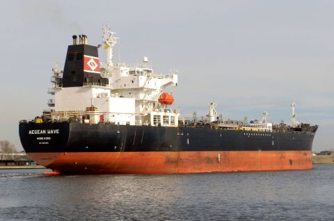 Aegean Wave in IJmuiden, 5 mrt 2015