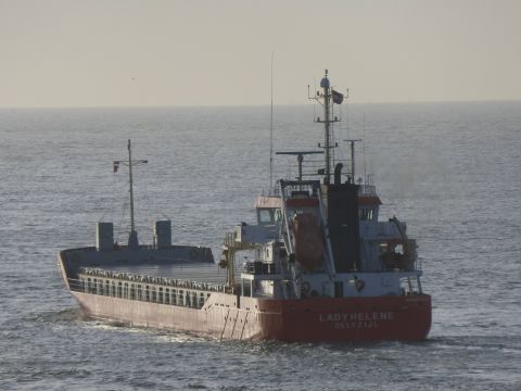 Lady Helene in IJmuiden, 5 mrt 2015