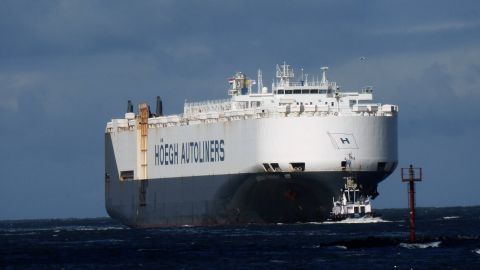 HOEGH TRIDENT in IJmuiden, 29 jul 2017
