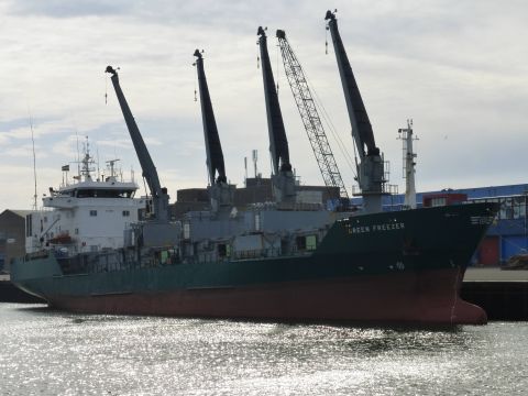 Green Freezer in IJmuiden, 7 mrt 2015