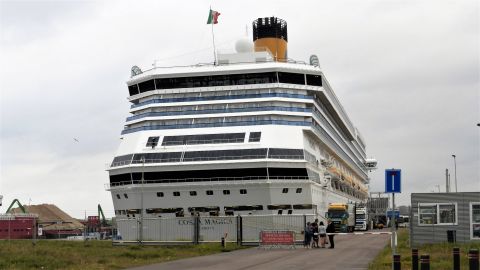 COSTA MAGICA in IJmuiden, 3 aug 2017