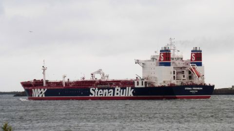 Stena Premium in IJmuiden, 3 aug 2017