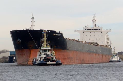 Thisseas in IJmuiden, 7 mrt 2015