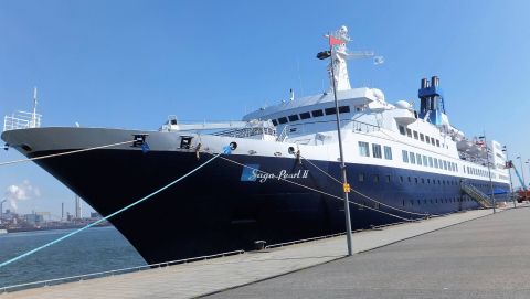 Saga Pearl II in IJmuiden