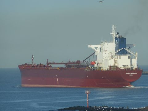 Yeoman Bontrup in IJmuiden, 9 mrt 2015