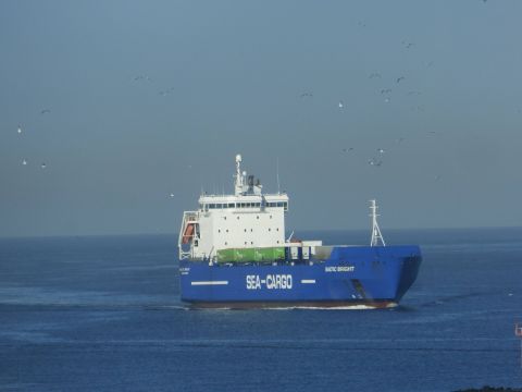 Baltic Bright in IJmuiden, 9 mrt 2015