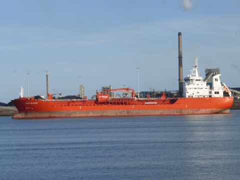 Sten Skagen in IJmuiden, 9 mrt 2015
