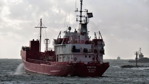 FREYJA in IJmuiden, 13 sep 2017