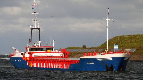 CHRISTINE in IJmuiden, 14 sep 2017