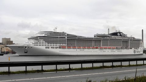 MSC PREZIOSA in IJmuiden, 16 sep 2017