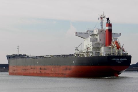 CRIMSON MONARCH in IJmuiden, 9 mrt 2015
