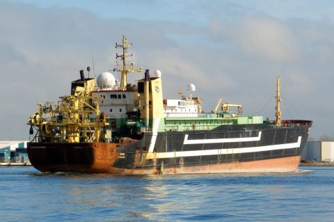 BX-791 JAN MARIA in IJmuiden, 9 mrt 2015