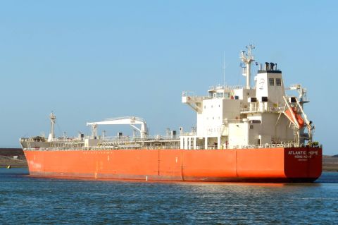 Atlantic Hope in IJmuiden, 10 mrt 2015