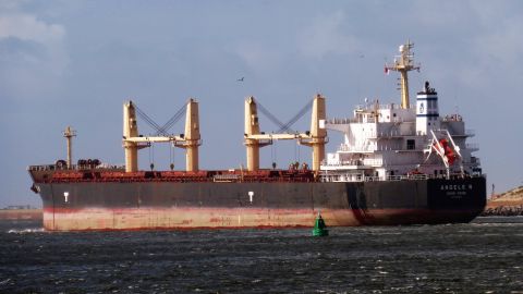 ANGELE N in IJmuiden, 6 okt 2017