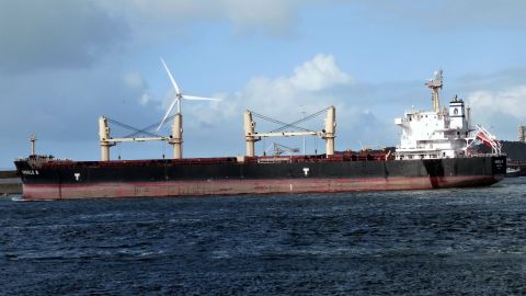 ANGELE N in IJmuiden, 6 okt 2017
