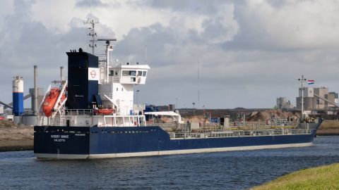 WISBY WAVE in IJmuiden, 6 okt 2017
