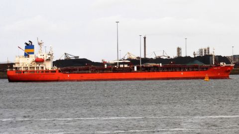 IVORY RAY in IJmuiden, 17 okt 2017