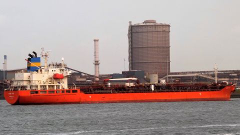 IVORY RAY in IJmuiden, 17 okt 2017