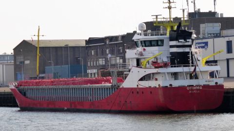 OSTBORG in IJmuiden, 19 okt 2017