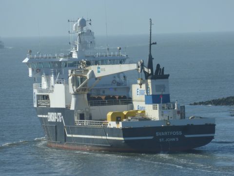 Svartfoss in IJmuiden, 10 mrt 2015