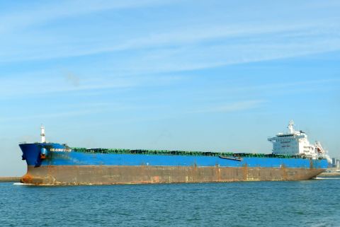 Ulusoy 11 in IJmuiden, 11 mrt 2015
