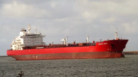 Hafnia Crux in IJmuiden, 27 okt 2017